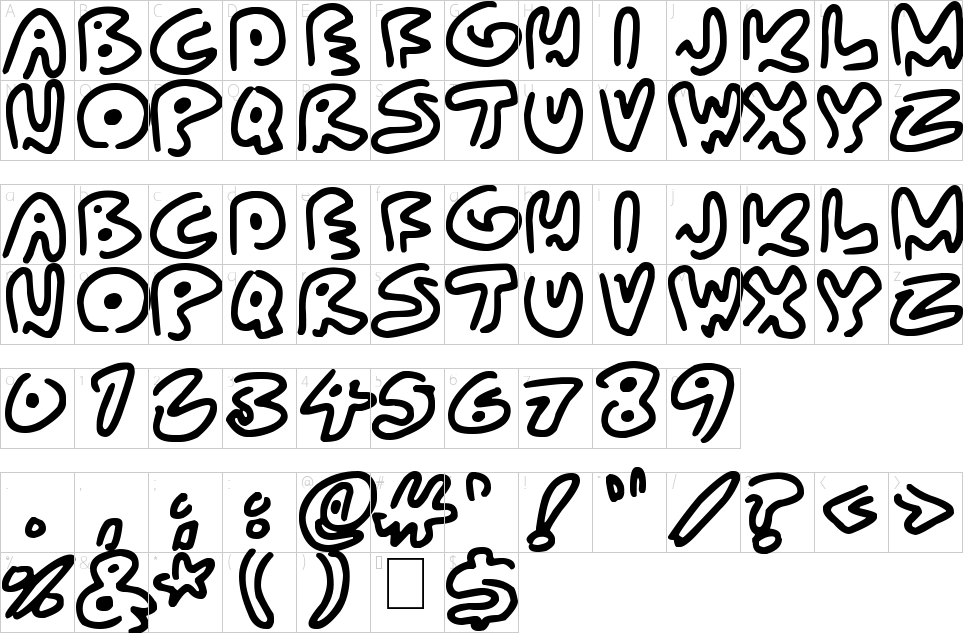 character map