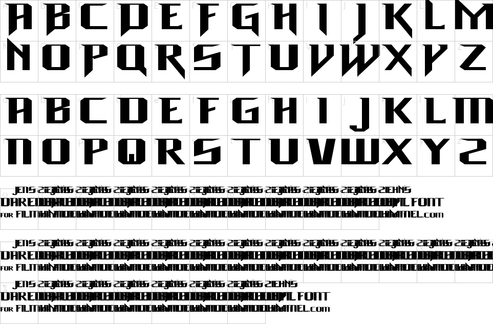 character map