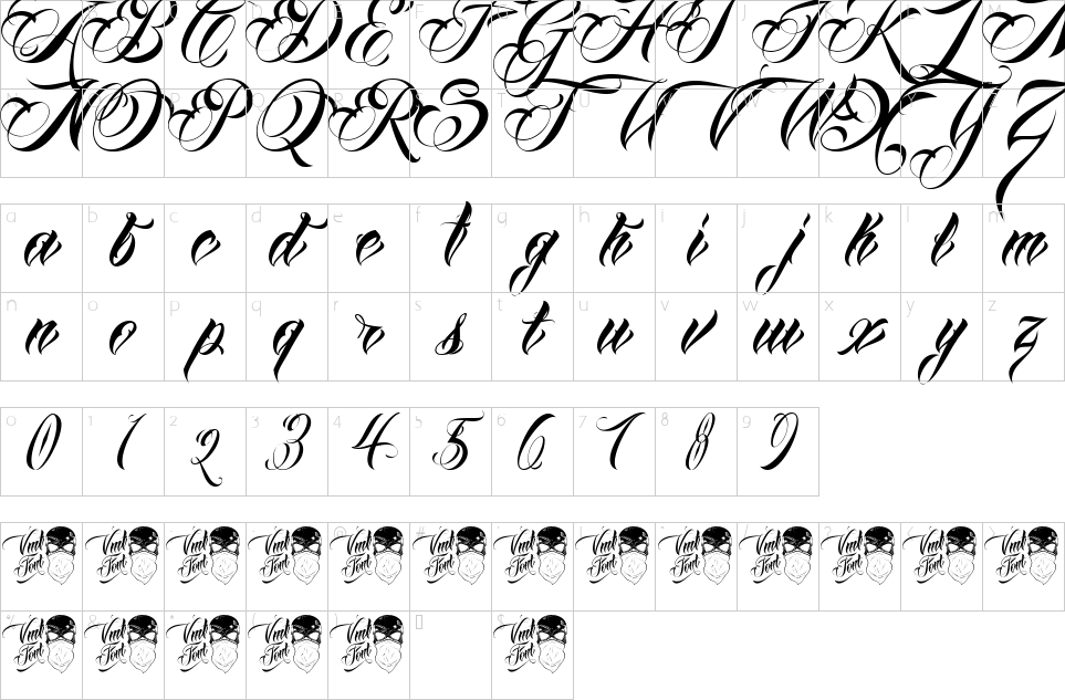 character map