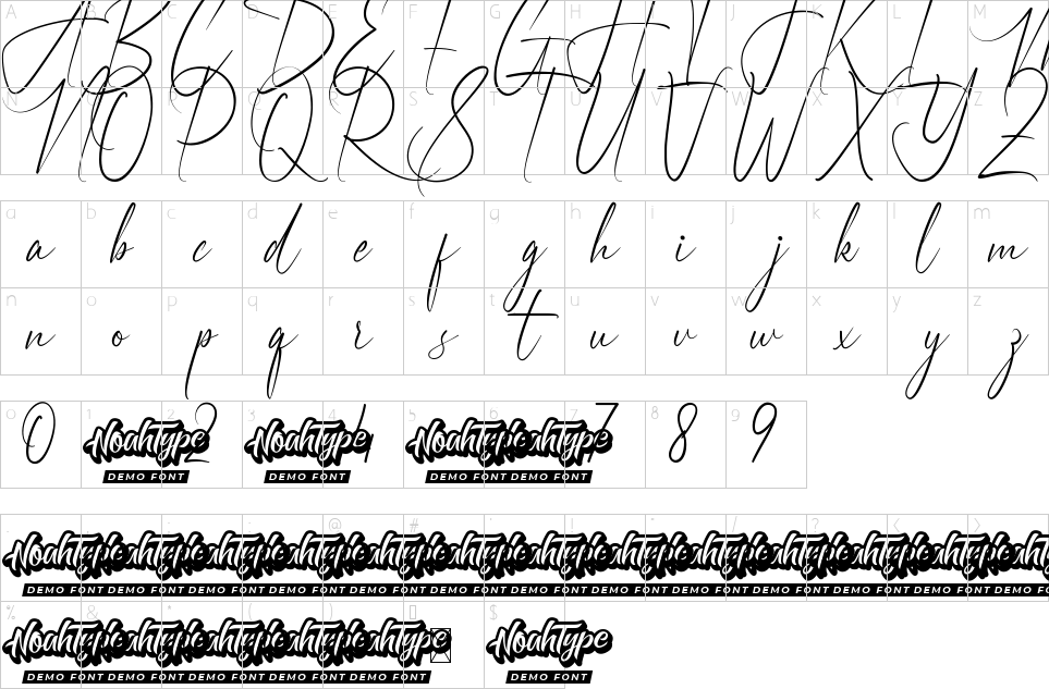 character map