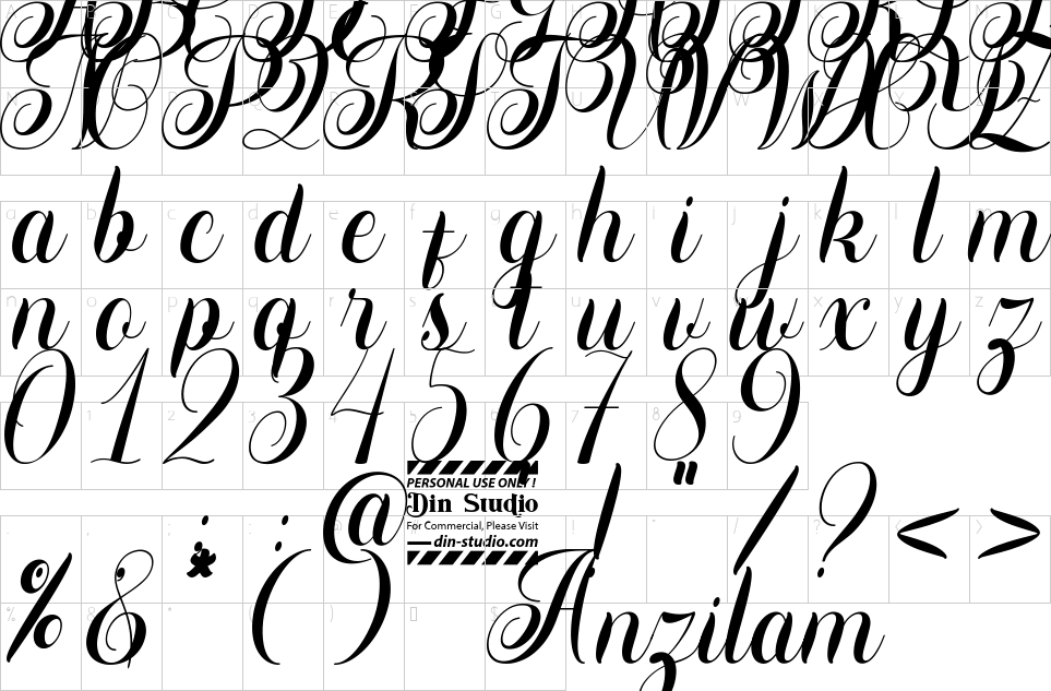 character map