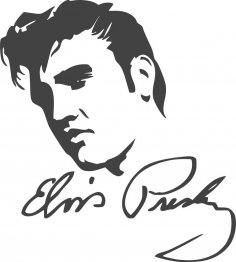 Elvis Presley dxf File