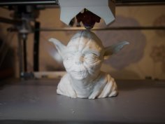 Yoda Bust (cleaned And Simplified) 3D Printer Model