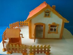 House Plywood 6.5mm DXF File