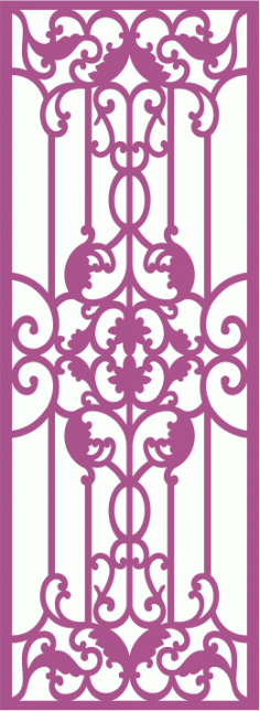 Laser Cut Grille Pattern Free Vector