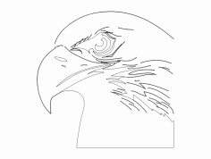 Eagle Head (1) dxf File