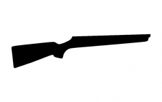 Rifle Silhouette dxf File