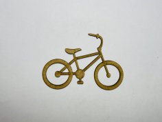 Laser Cut Wood Bike Unfinished Cutout Shape Free Vector