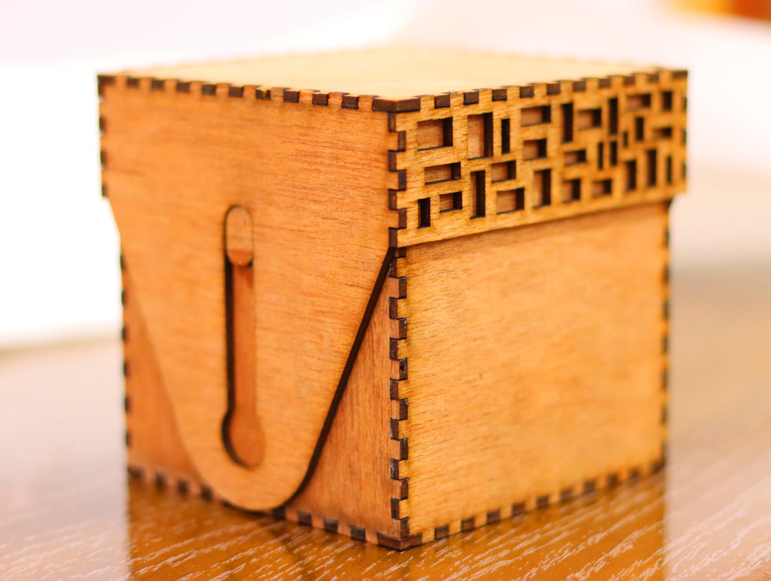 Laser Cut Wood Gift Box 3mm SVG DXF CDR AI PDF Free Download - 3axis.co