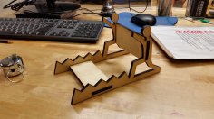 Laser Cut iPad Stand Free Vector