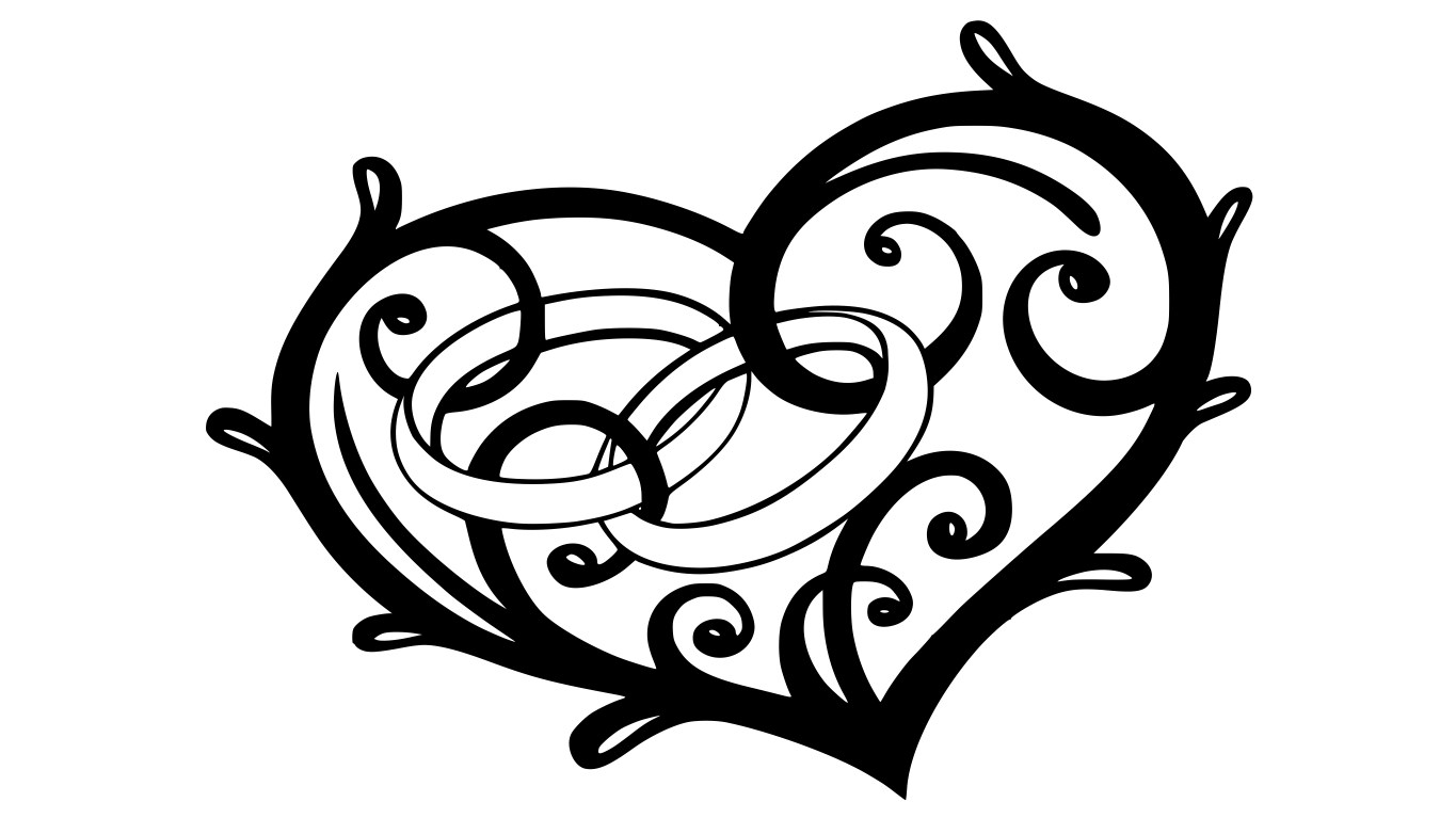 Engagement Ring In Heart Vector Free Vector cdr Download - 3axis.co