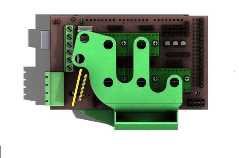 40mm Fan Duct For RAMPS 1.4 (Solidworks Sources Added) 3D Printer Model ...