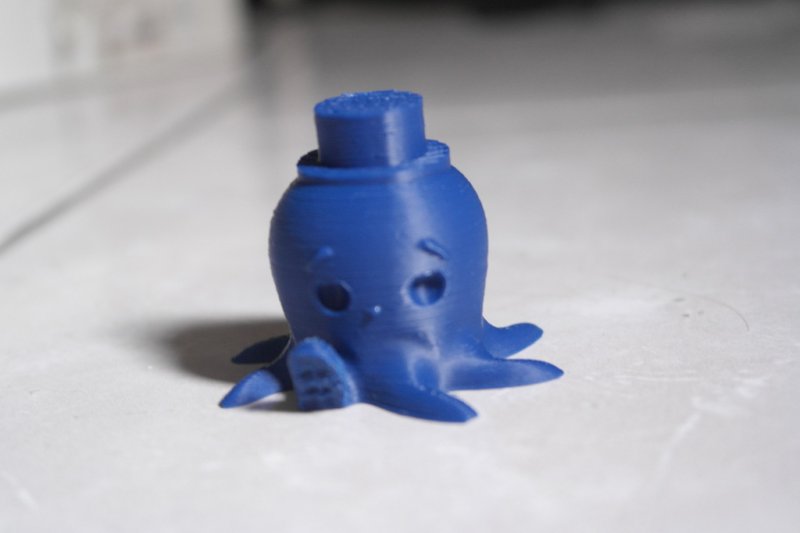 Cute Octopus Says Hello With A Top Hat 3D Printer Model Download Free ...