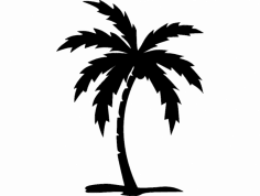 Palm Tree dxf File