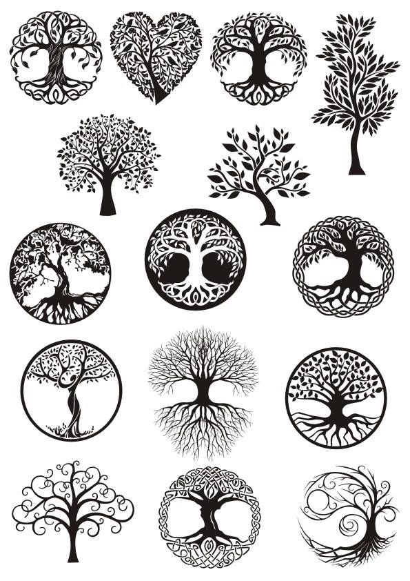 Celtic Tree Vector Art & Graphics