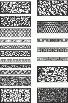 Free Patterns for Laser Cutting Free Vector