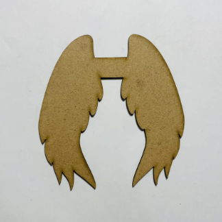Laser Cut Angel Wings Shape Angel Wings Unfinished Wood Cutout Free Vector