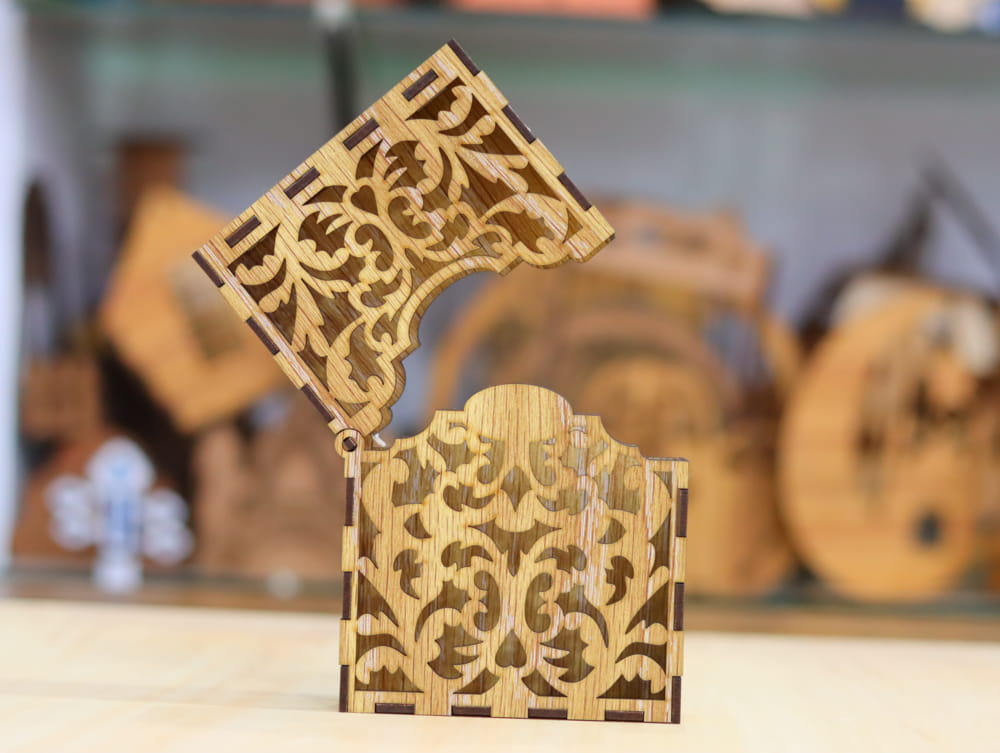 Laser Cut Wooden Playing Card Box SVG DXF CDR AI PDF Free Download ...
