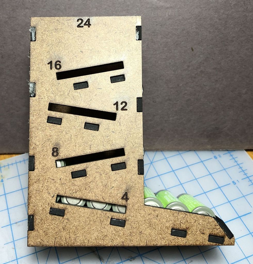 Laser Cut AA And AAA Battery Holders SVG File