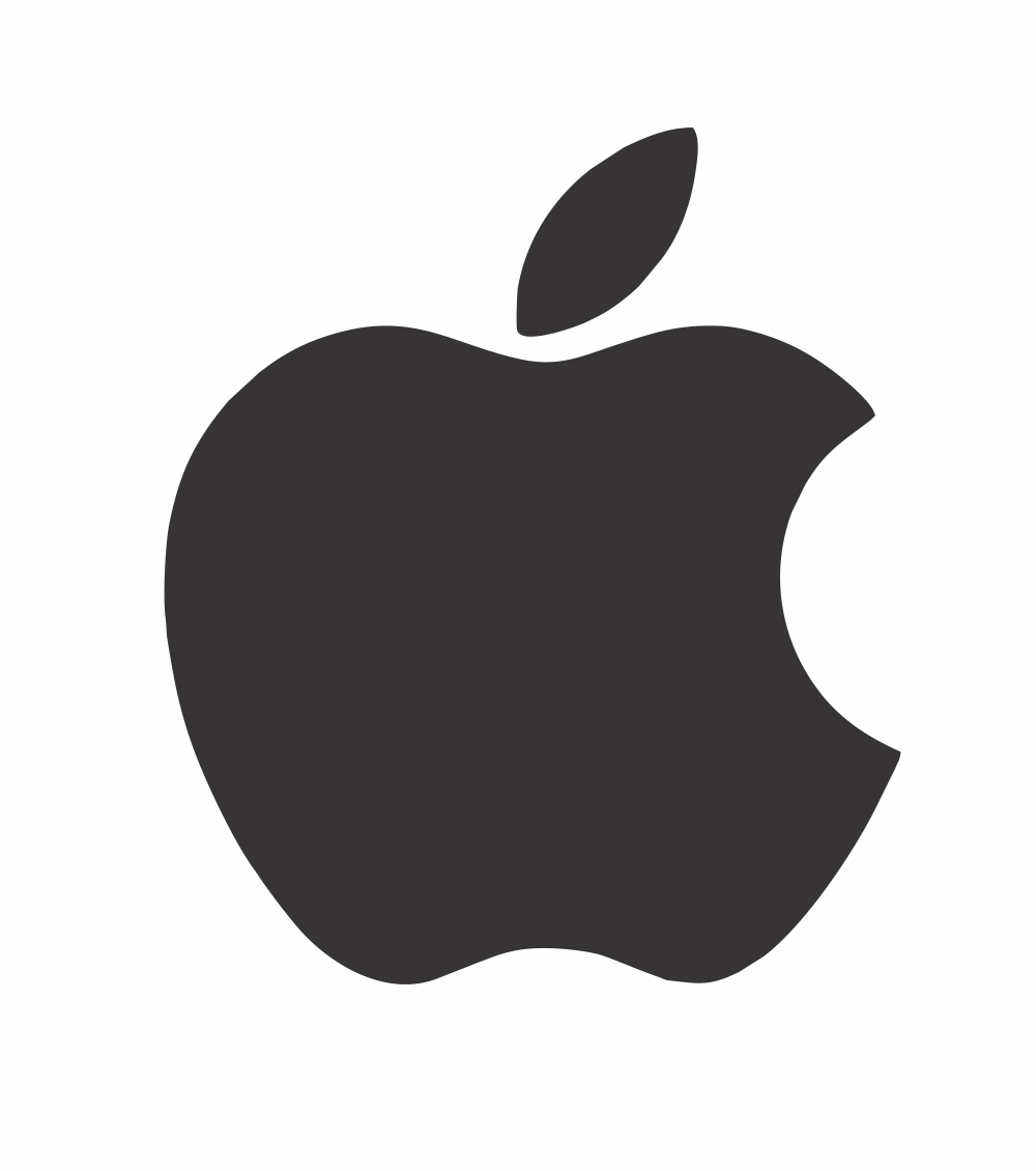 Apple Logo DXF File Free Download - 3axis.co