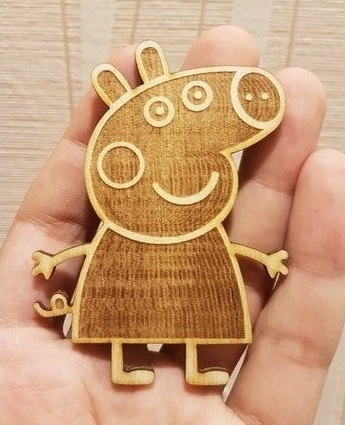 3D file PEPPA PIG LASER CUT HOME 🐖・3D printable model to download・Cults
