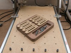 Cnc Router Clamp Tray DXF File