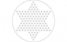 Chinese checkers dxf File