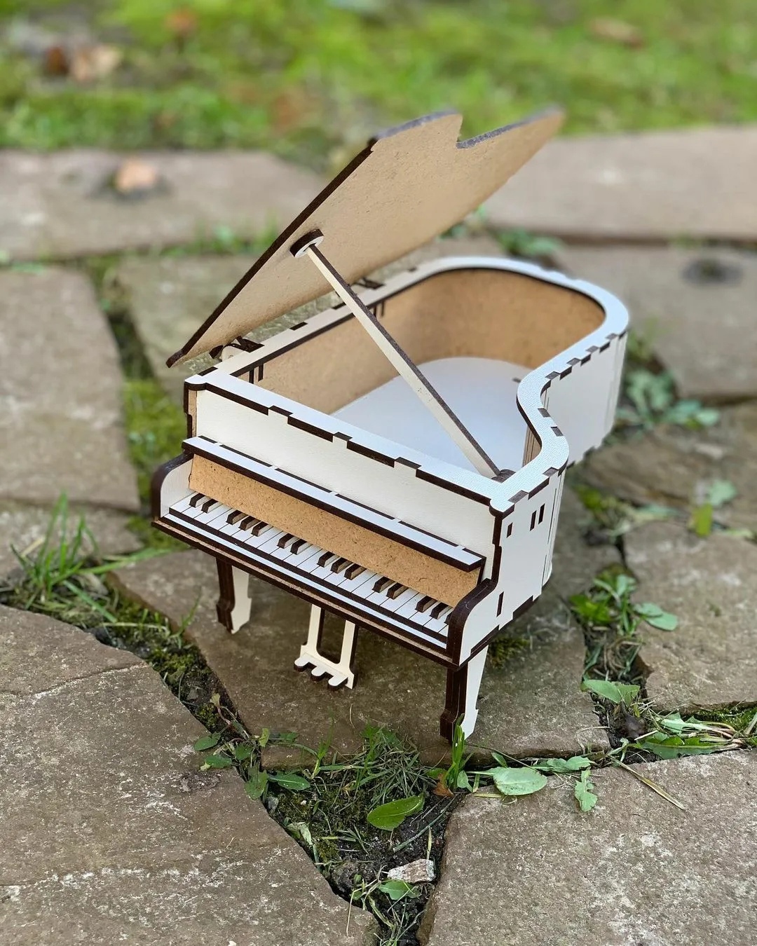 Laser Cut Piano Musical Toys For Kids Free Vector cdr Download