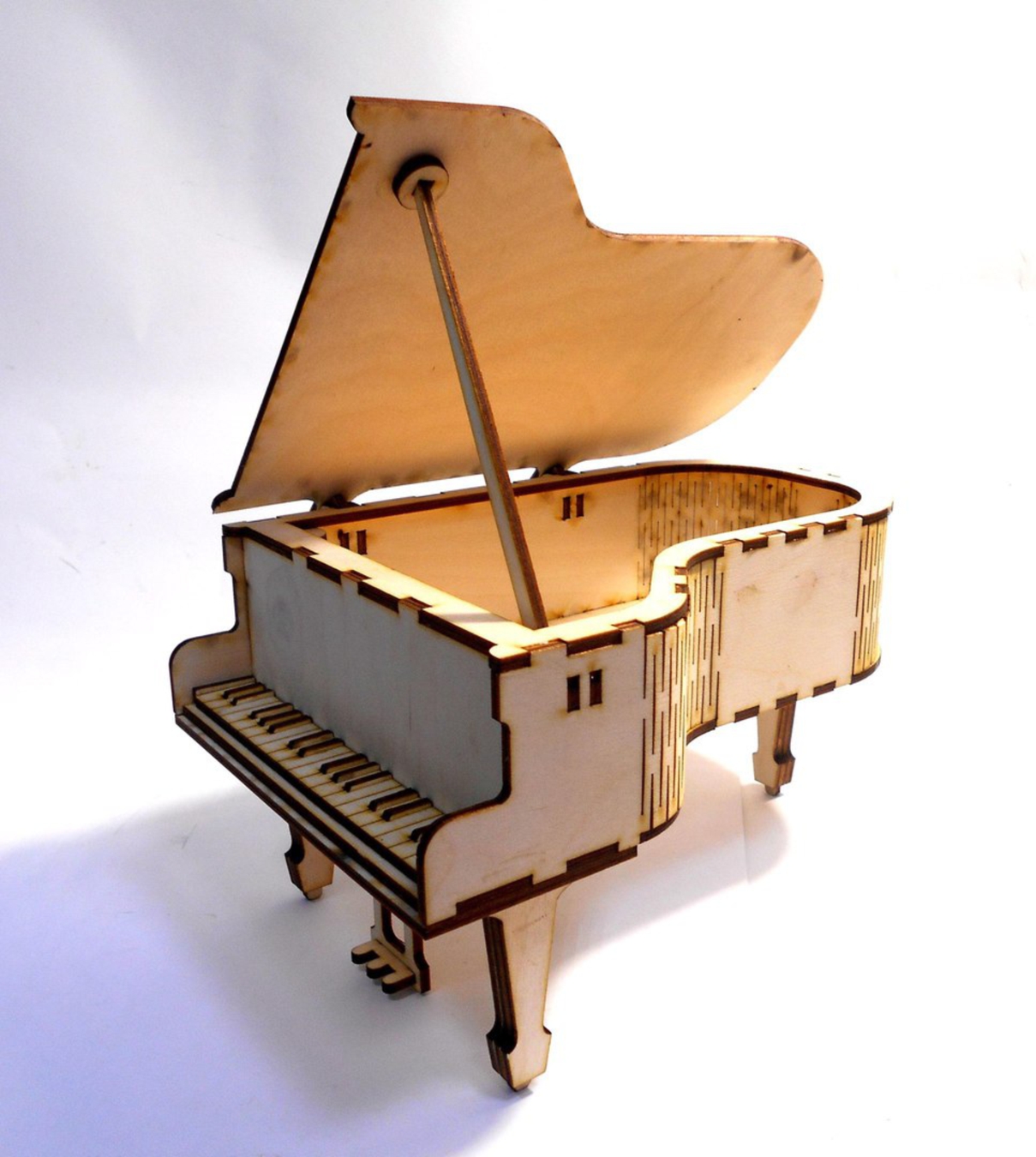 Laser Cut Piano Musical Toys For Kids Free Vector