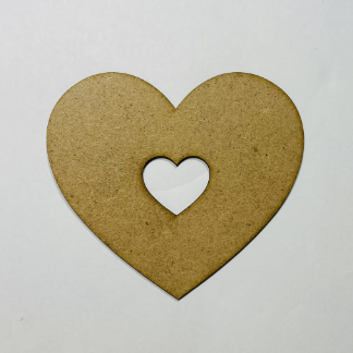 Laser Cut Wooden Heart Cutout Unfinished Wood Heart Shape Free Vector