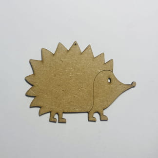 Laser Cut Hedgehog Wood Cutout Unfinished Wooden Hedgehog Shape Free Vector