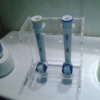 Laser Cut Oral B Toothbrush Holder Free Vector