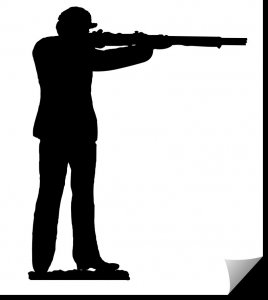 Soldier with Rifle – firing dxf file