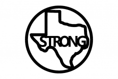 Texas Strong dxf File