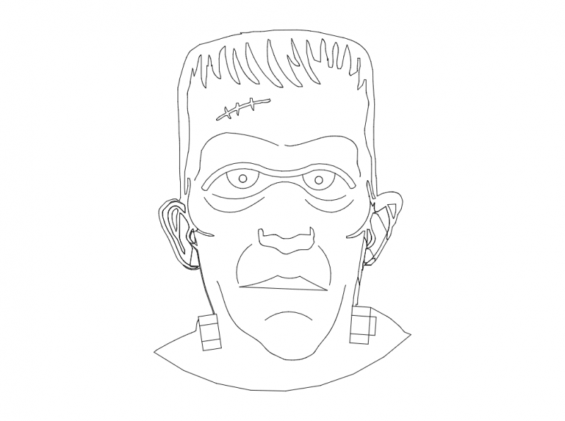 Frankenstein dxf File Free Download - 3axis.co
