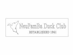 Duck (neupamba duck club) dxf File