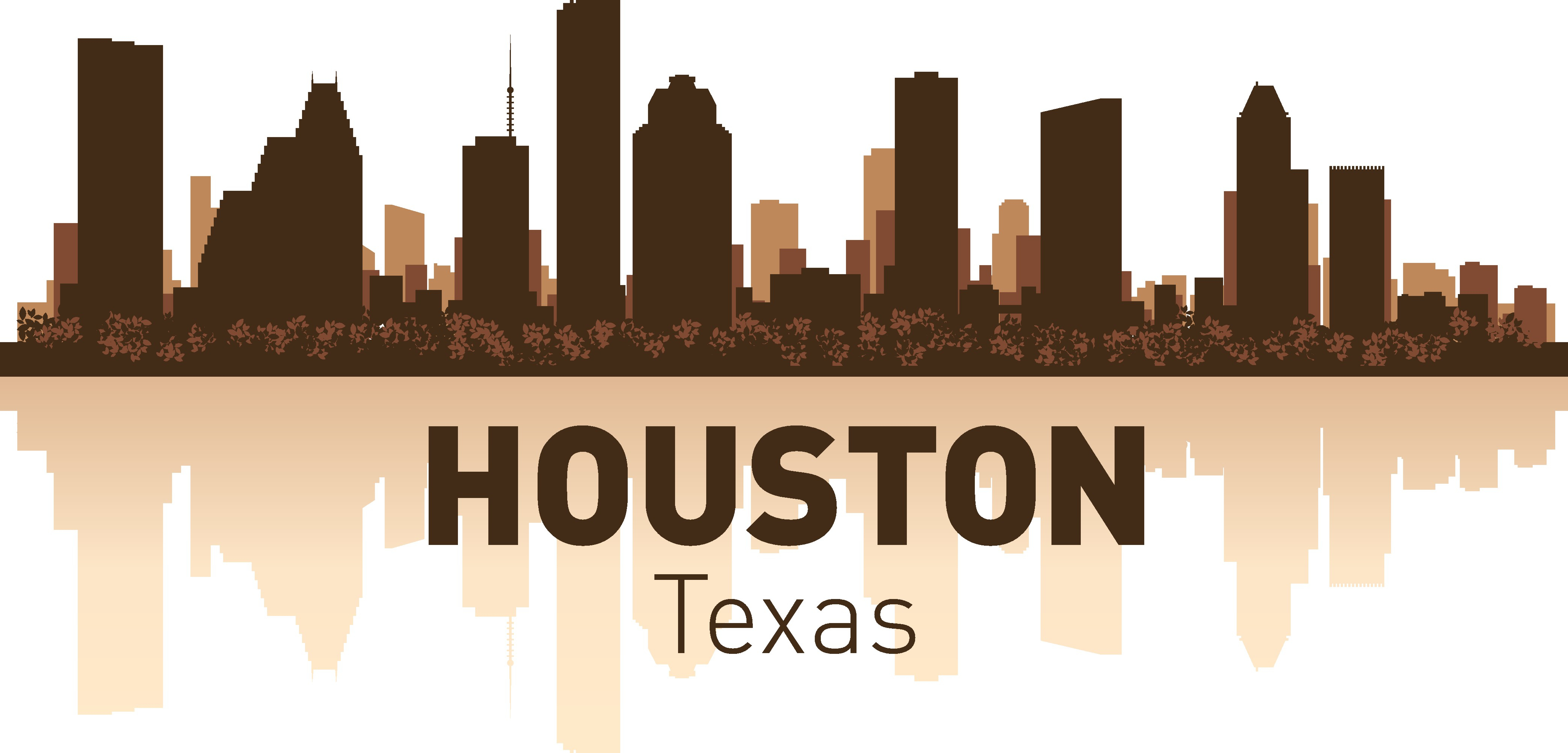 895 Houston Skyline Silhouette Images, Stock Photos, 3D objects, & Vectors