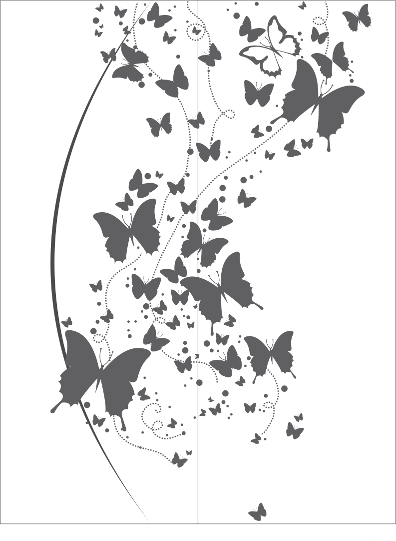 Free 81 Black And White Butterfly Svg SVG PNG EPS DXF File