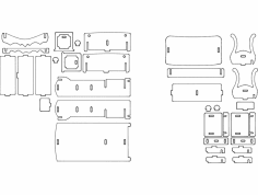 Free Dxf Files, 9693 Files in .DXF Format Free Download Page 131 - 3axis.co