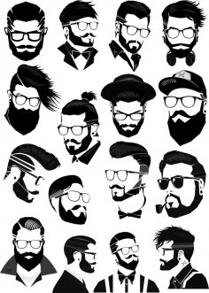 Hipster Style vector Free Vector