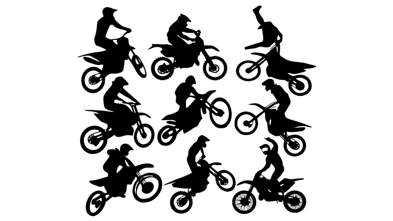 Motocross Vector Art, Icons, and Graphics for Free Download