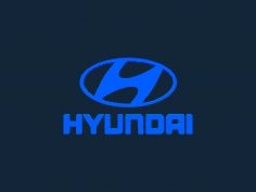Hyundai Motor Company Logo stl file