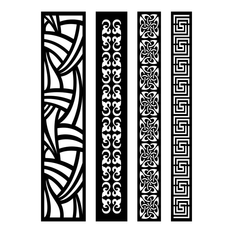 Decorative Border Designs Free Vector cdr Download - 3axis.co