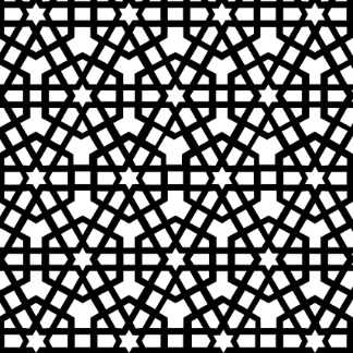 Laser Cut Jali Design Pattern SVG File