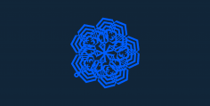 Snowflake design 8 stl file