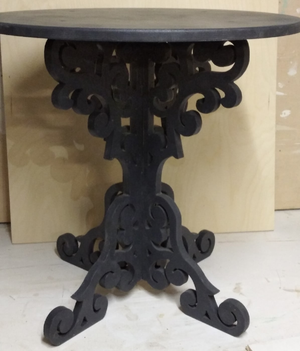 Laser Cut Decorative Coffee Table Home Furniture DXF File