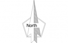 North Arrow dxf File