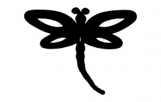 Dragonfly Single  dxf File