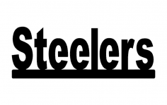 Steelers The Word dxf File