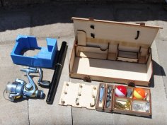 Plywood Tackle Box Free Vector